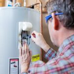 hot water tank installation