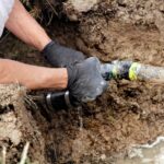 Water line replacement