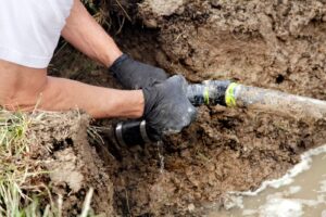 Water line replacement