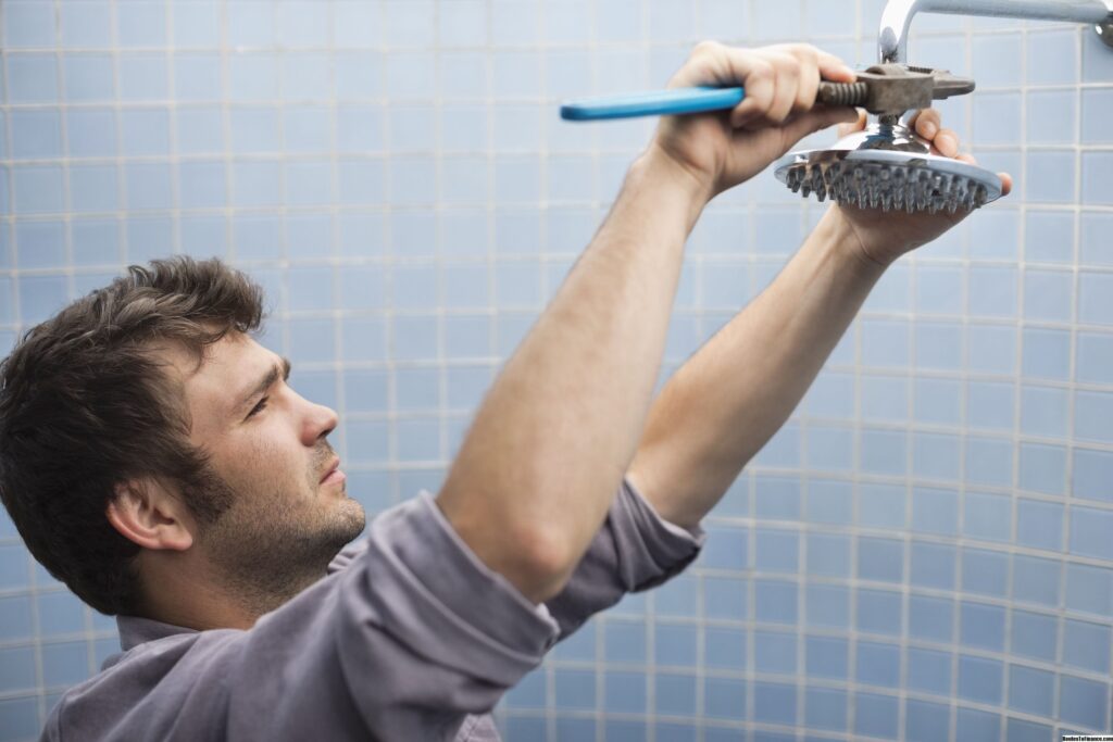 Change a shower head