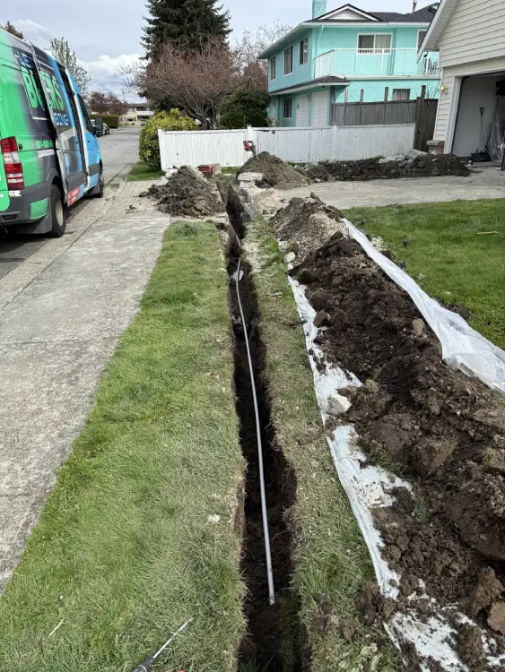 drainage installation